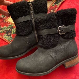 UGG Shearling Boots Black